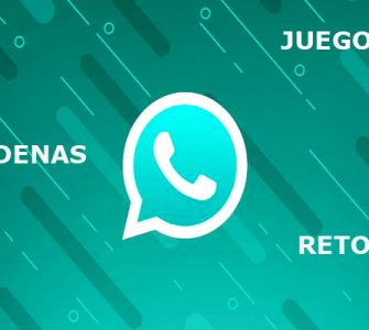 cadenas y juegos whatsapp