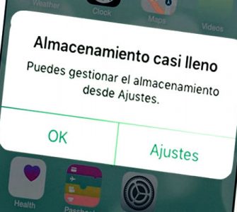 almacenamiento interno lleno