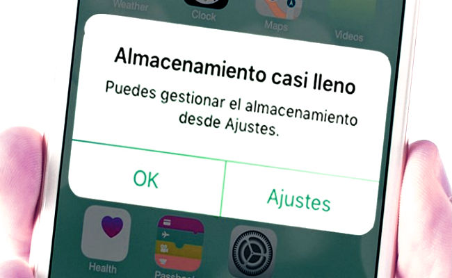 Almacenamiento interno lleno ¿Cómo evitarlo? - Centac